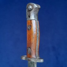 British WW2 Naval Contract Lanchester SMG Bayonet 4